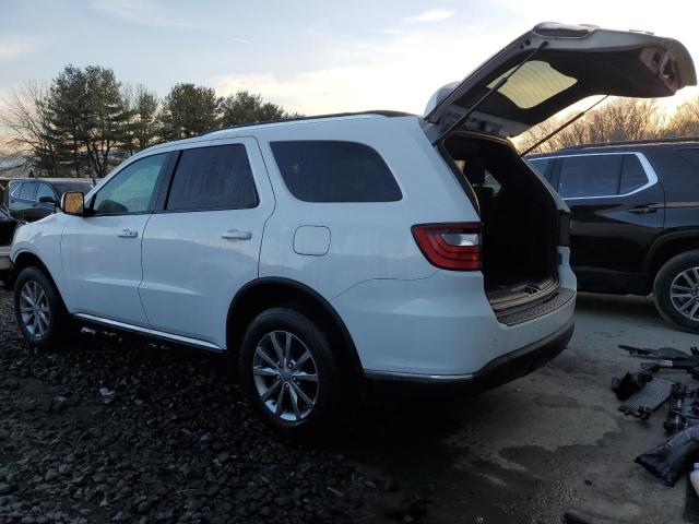 1C4RDJAG0JC364528 - 2018 DODGE DURANGO SXT WHITE photo 2