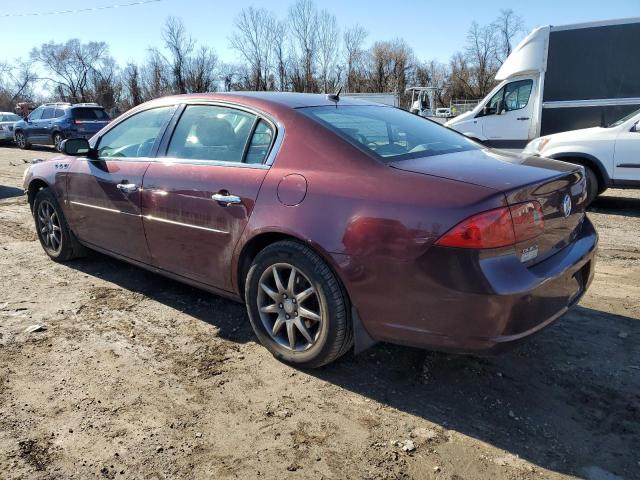 1G4HD57227U141954 - 2007 BUICK LUCERNE CXL BURGUNDY photo 2