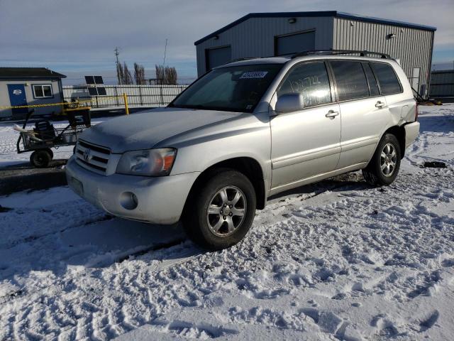 JTEEP21A270193844 - 2007 TOYOTA HIGHLANDER SPORT SILVER photo 1