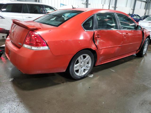 2G1WG5E34C1258271 - 2012 CHEVROLET IMPALA LT ORANGE photo 3