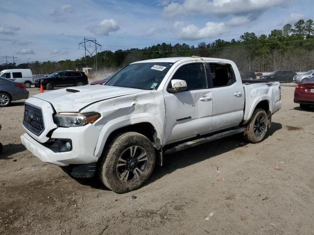 3TMAZ5CN7JM071922 - 2018 TOYOTA TACOMA DOUBLE CAB BLACK photo 1