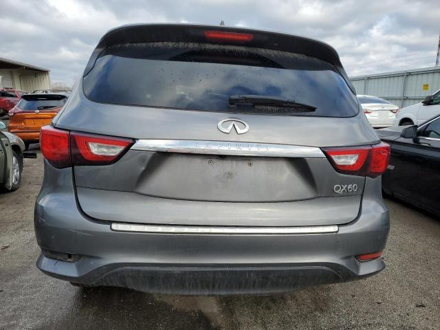 5N1DL0MM7HC530736 - 2017 INFINITI QX60 GRAY photo 6