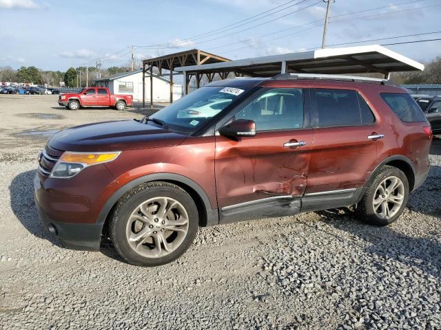 1FM5K7F86FGA56283 - 2015 FORD EXPLORER LIMITED BROWN photo 1