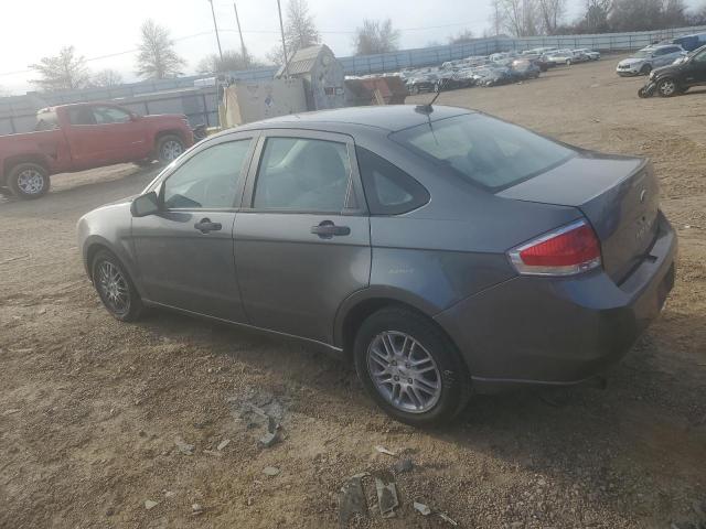 1FAHP35NX9W267845 - 2009 FORD FOCUS SE GRAY photo 2