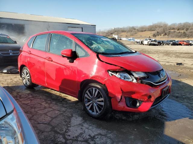 3HGGK5H8XFM742767 - 2015 HONDA FIT EX RED photo 4