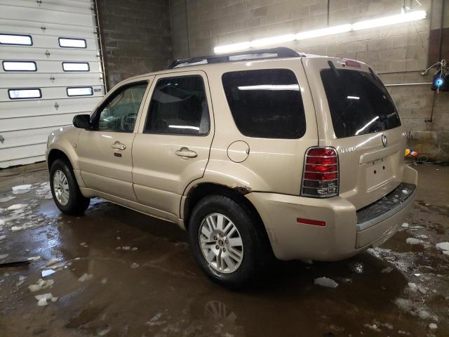 4M2YU91167KJ06450 - 2007 MERCURY MARINER LUXURY TAN photo 2