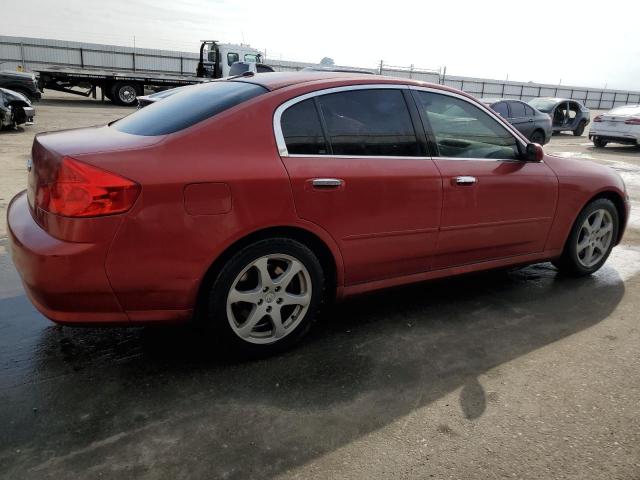 JNKCV51E45M219600 - 2005 INFINITI G35 RED photo 3