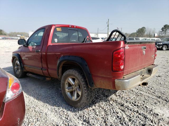 1D7HU16237J602777 - 2007 DODGE RAM 1500 ST RED photo 2