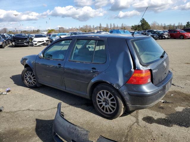 9BWGR61J354010073 - 2005 VOLKSWAGEN GOLF GLS TDI BLUE photo 2