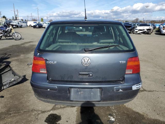 9BWGR61J354010073 - 2005 VOLKSWAGEN GOLF GLS TDI BLUE photo 6