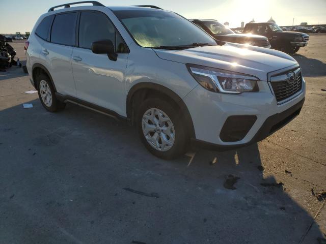 JF2SKACC1KH446534 - 2019 SUBARU FORESTER WHITE photo 4