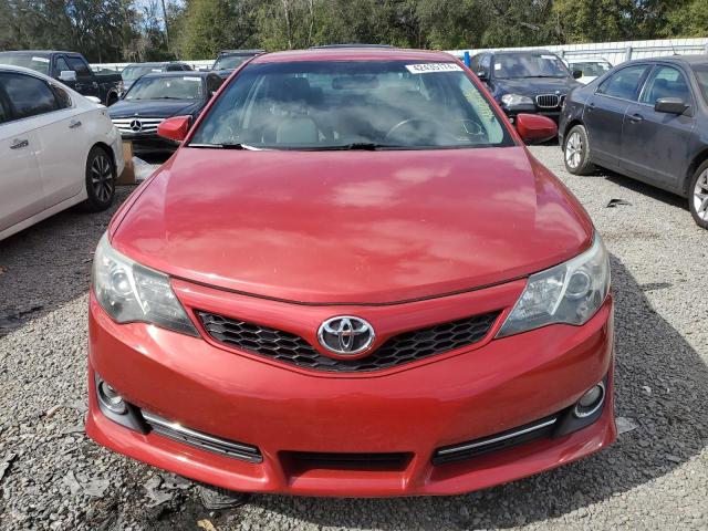 4T1BF1FK7EU778099 - 2014 TOYOTA CAMRY L RED photo 5