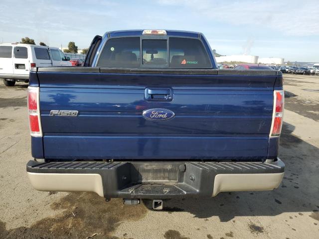 1FTPW14V89FA86919 - 2009 FORD F150 SUPERCREW BLUE photo 6