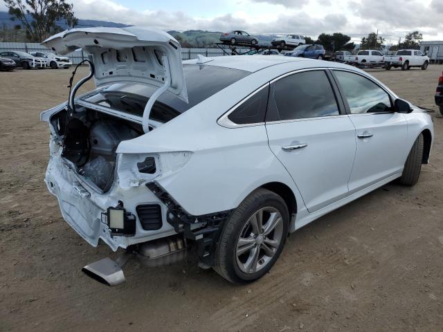 5NPE34AF3KH820859 - 2019 HYUNDAI SONATA LIMITED WHITE photo 3