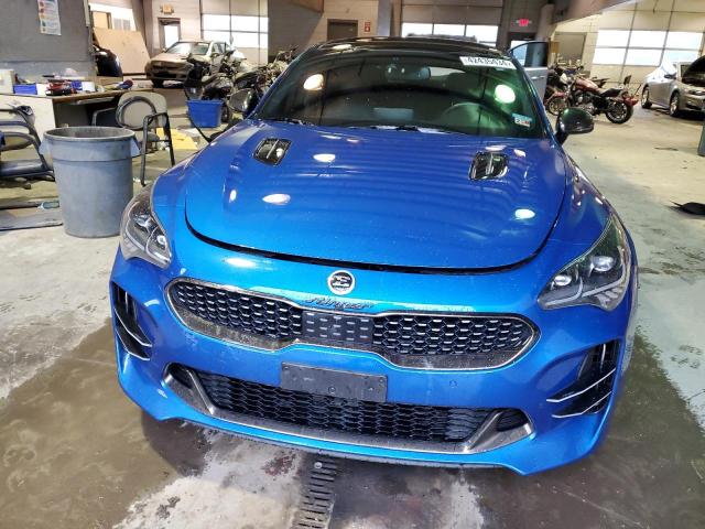 KNAE45LC4K6046330 - 2019 KIA STINGER GT1 BLUE photo 5