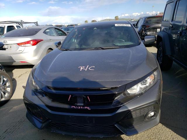 SHHFK7H47KU404033 - 2019 HONDA CIVIC SPORT GRAY photo 5