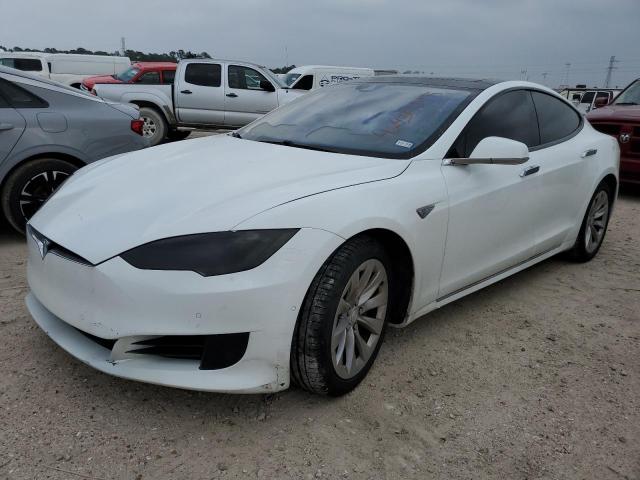 5YJSA1E16GF157492 - 2016 TESLA MODEL S თეთრი ფოტო 1