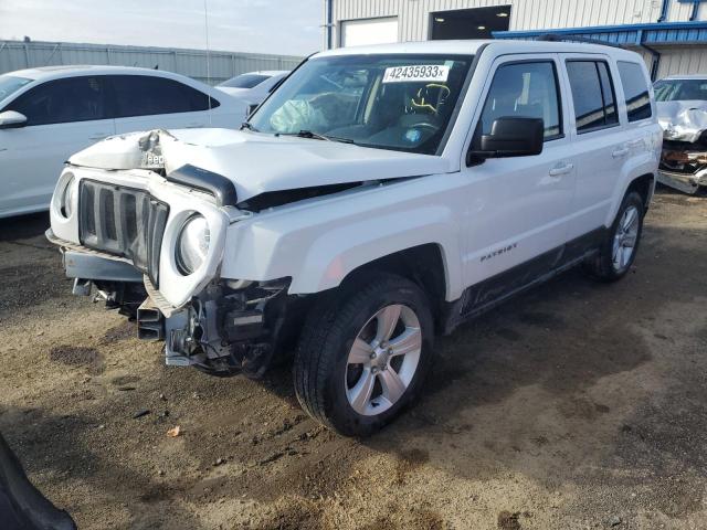 1C4NJRFB9ED627974 - 2014 JEEP PATRIOT LATITUDE WHITE photo 1