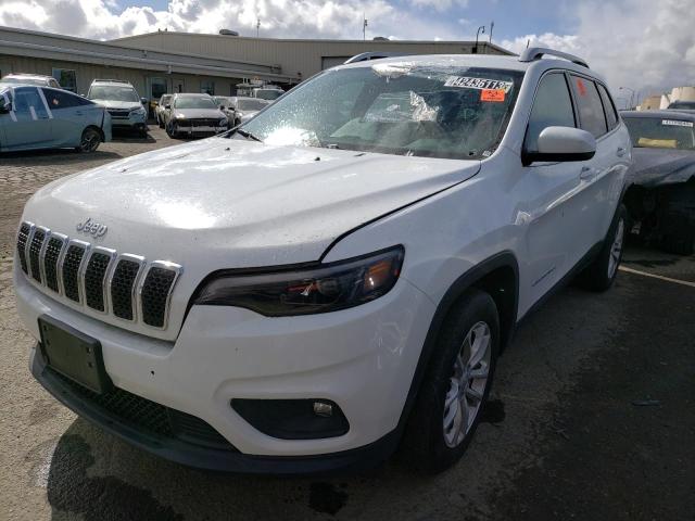 1C4PJLCB4KD470215 - 2019 JEEP CHEROKEE LATITUDE WHITE photo 1