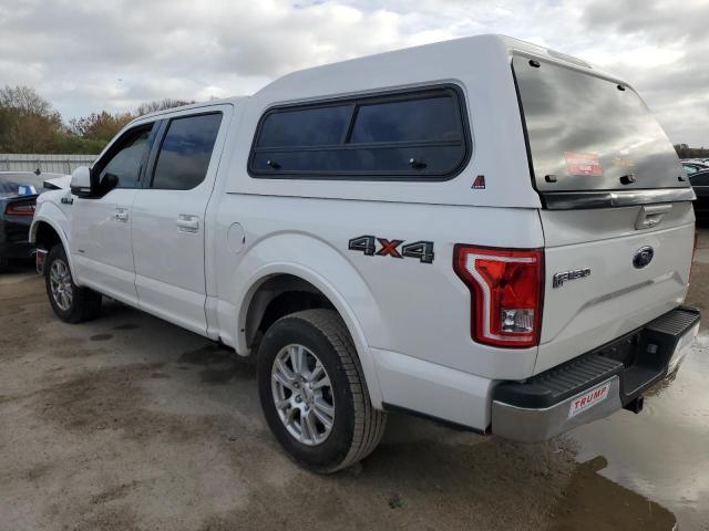 1FTEW1EP3GFB64480 - 2016 FORD F150 SUPERCREW WHITE photo 2