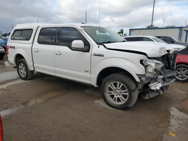 1FTEW1EP3GFB64480 - 2016 FORD F150 SUPERCREW WHITE photo 4