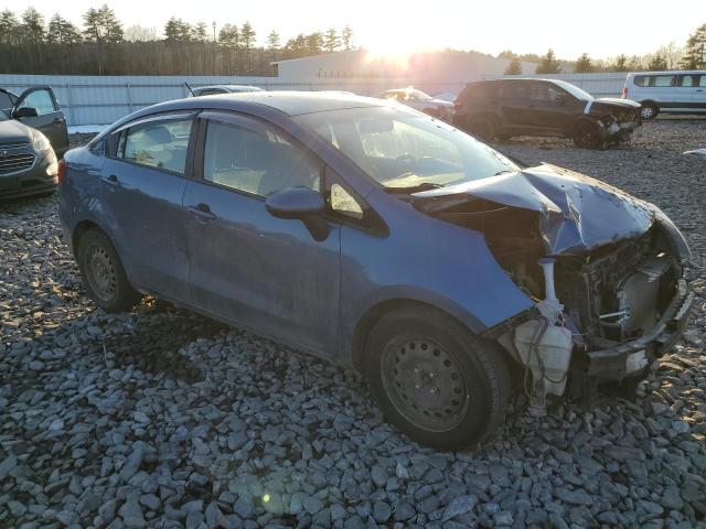 KNADM4A30G6589254 - 2016 KIA RIO LX BLUE photo 4