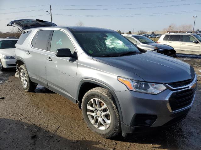 1GNERFKW0LJ101349 - 2020 CHEVROLET TRAVERSE LS GRAY photo 4