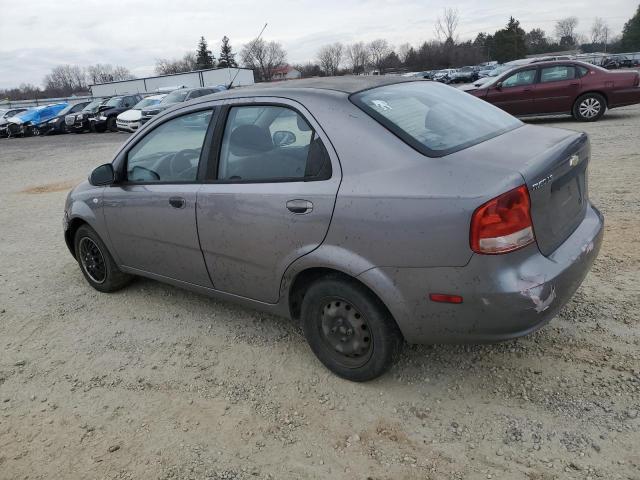 KL1TD566X6B550093 - 2006 CHEVROLET AVEO BASE SILVER photo 2