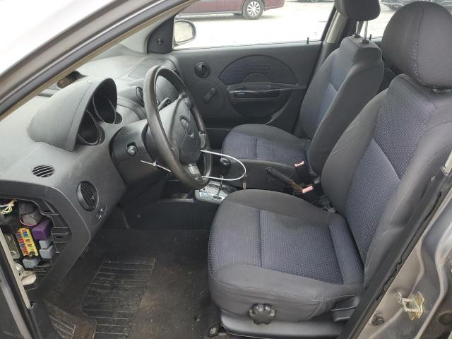 KL1TD566X6B550093 - 2006 CHEVROLET AVEO BASE SILVER photo 7