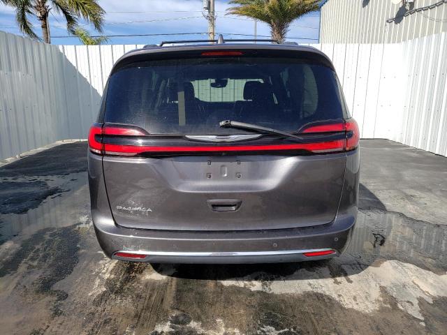 2C4RC1BG8NR114100 - 2022 CHRYSLER PACIFICA TOURING L GRAY photo 6
