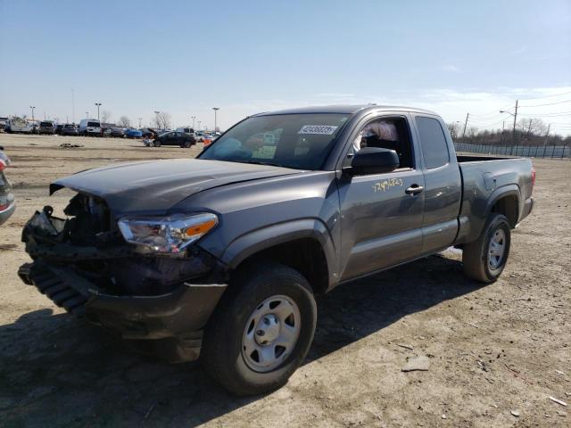 3TYSX5EN2MT007206 - 2021 TOYOTA TACOMA ACCESS CAB GRAY photo 1