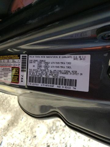 3TYSX5EN2MT007206 - 2021 TOYOTA TACOMA ACCESS CAB Сұр фото 12