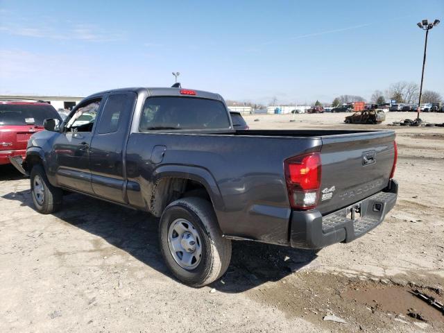 3TYSX5EN2MT007206 - 2021 TOYOTA TACOMA ACCESS CAB Сұр фото 2