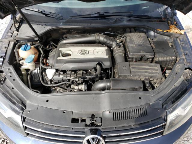 WVWFW7AH6CV003174 - 2012 VOLKSWAGEN EOS LUX 蓝色 照片 11