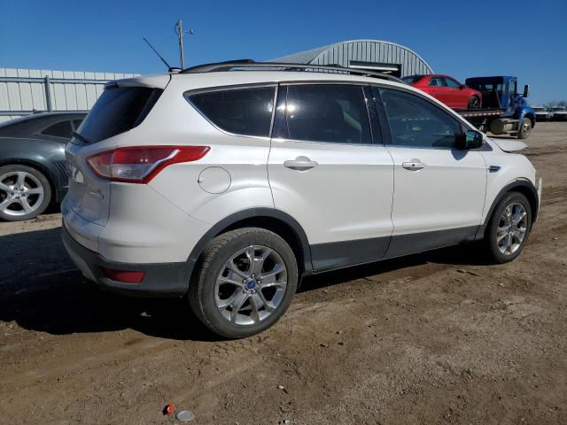 1FMCU0H95DUC45651 - 2013 FORD ESCAPE SEL WHITE photo 3