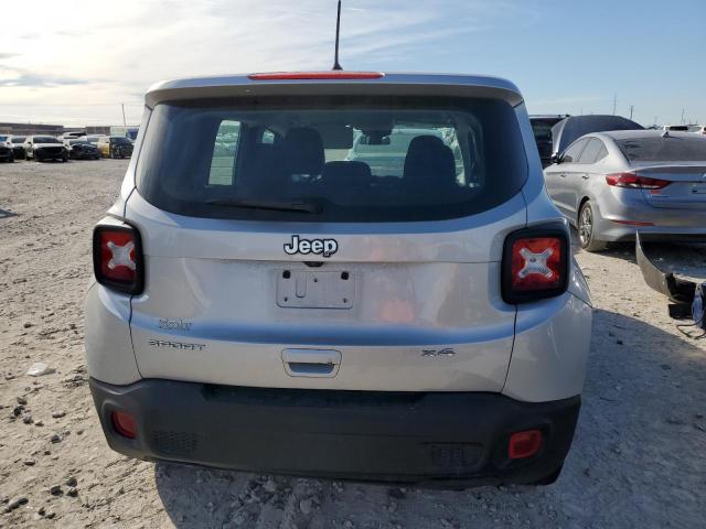 ZACNJBAB0KPJ77043 - 2019 JEEP RENEGADE SPORT Plata foto 6