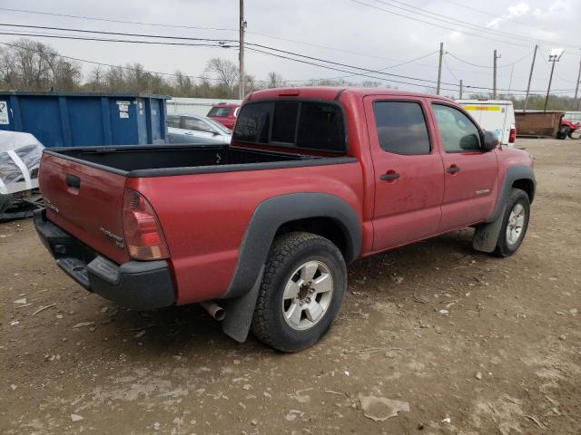 5TFJU4GN2EX051905 - 2014 TOYOTA TACOMA DOUBLE CAB PRERUNNER RED photo 3