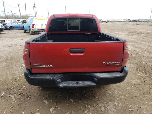 5TFJU4GN2EX051905 - 2014 TOYOTA TACOMA DOUBLE CAB PRERUNNER RED photo 6