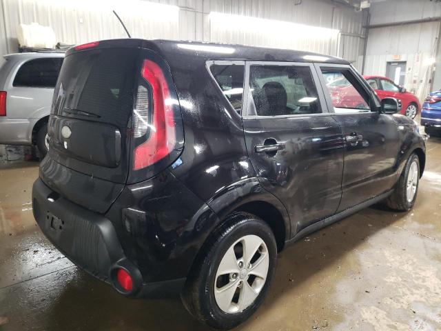 KNDJN2A21E7014277 - 2014 KIA SOUL BLACK photo 3