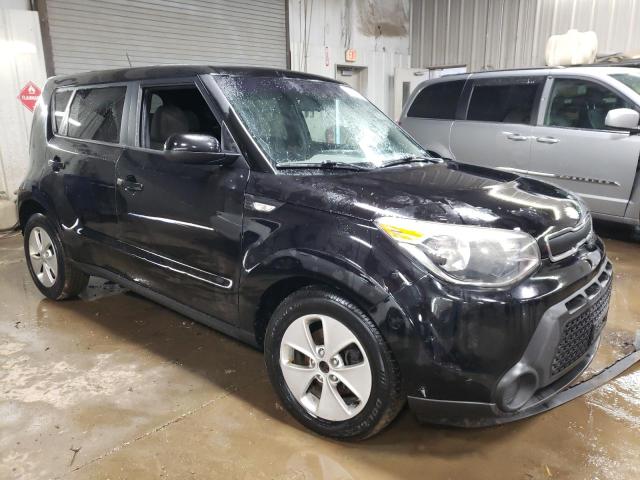 KNDJN2A21E7014277 - 2014 KIA SOUL BLACK photo 4