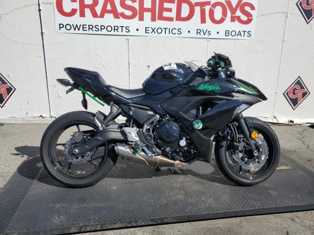 JKAEXEJ13HDA01280 - 2017 KAWASAKI EX650 J შავი ფოტო 1