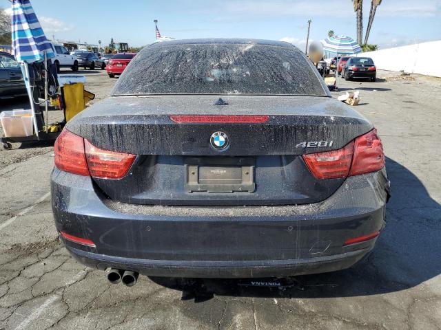 WBA3V7C59G5A26799 - 2016 BMW 428 I SULEV BLUE photo 6