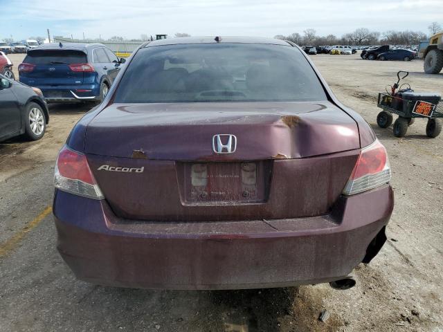 1HGCP2F83AA136024 - 2010 HONDA ACCORD EXL RED photo 6