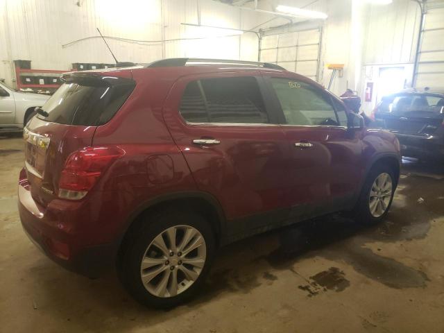 3GNCJRSB2KL218113 - 2019 CHEVROLET TRAX PREMIER RED photo 3