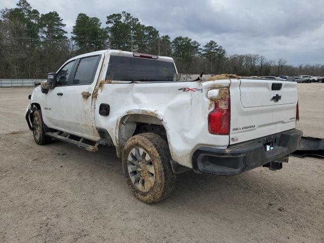 2GC4YMEY7P1724427 - 2023 CHEVROLET SILVERADO K2500 CUSTOM WHITE photo 2