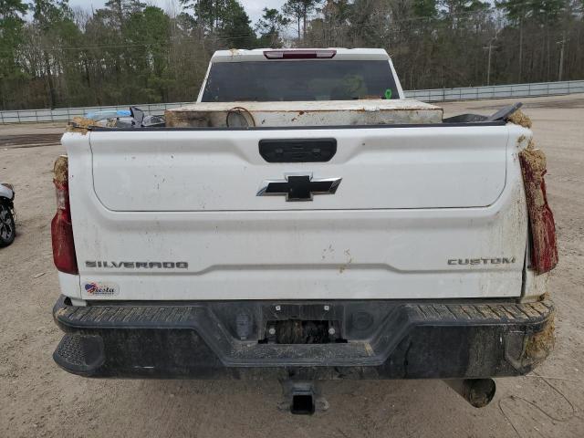 2GC4YMEY7P1724427 - 2023 CHEVROLET SILVERADO K2500 CUSTOM WHITE photo 6