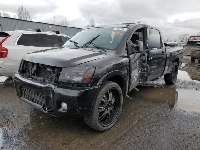 1N6AA07F28N319763 - 2008 NISSAN TITAN XE BLACK photo 1