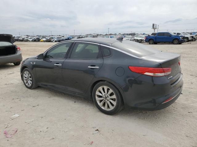 5XXGU4L35GG039577 - 2016 KIA OPTIMA EX CHARCOAL photo 2