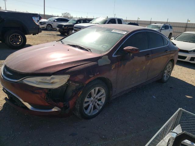 1C3CCCAB0FN605996 - 2015 CHRYSLER 200 LIMITED MAROON photo 1