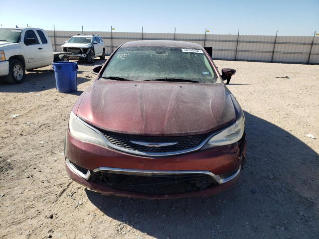 1C3CCCAB0FN605996 - 2015 CHRYSLER 200 LIMITED MAROON photo 5